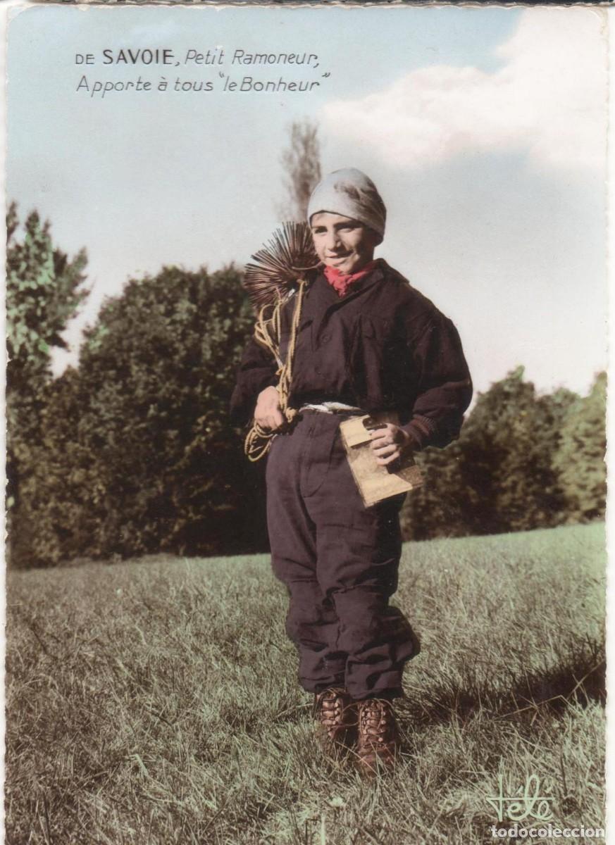 Postales: Francia- Folklore de Saboya-circulada- - Foto 1