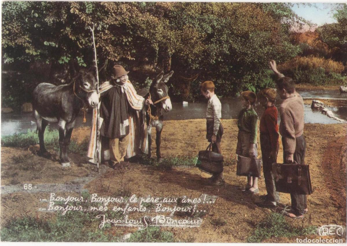Postales: Francia- Trajes de Berry-circulada- - Foto 1