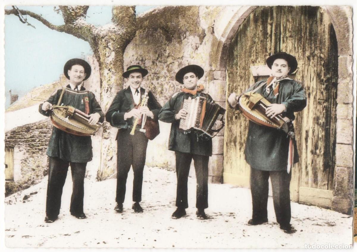 Postales: Francia-Folklore de Auvernia-Escrita-- - Foto 1