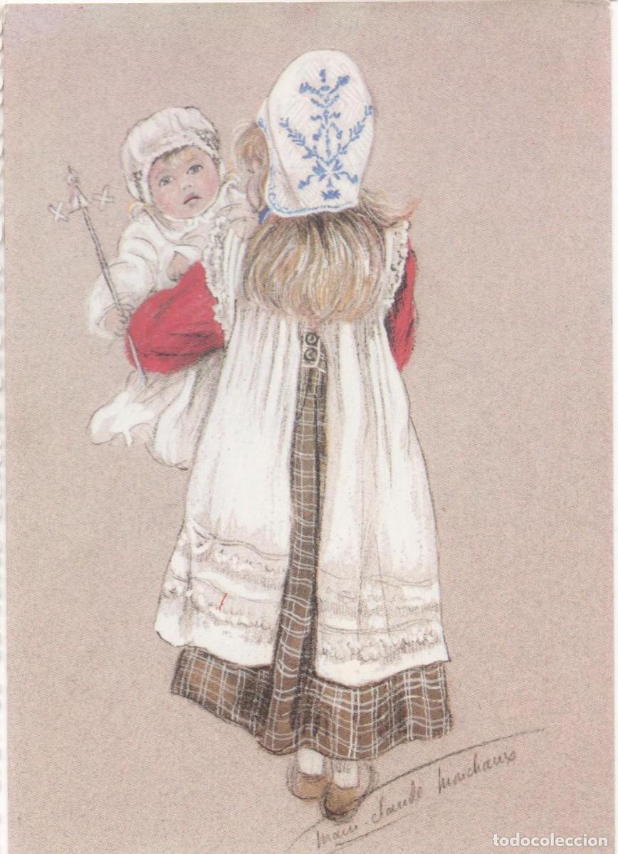 Postales: Francia-Folklore de Normand&iacute;a-sin circular- - Foto 1