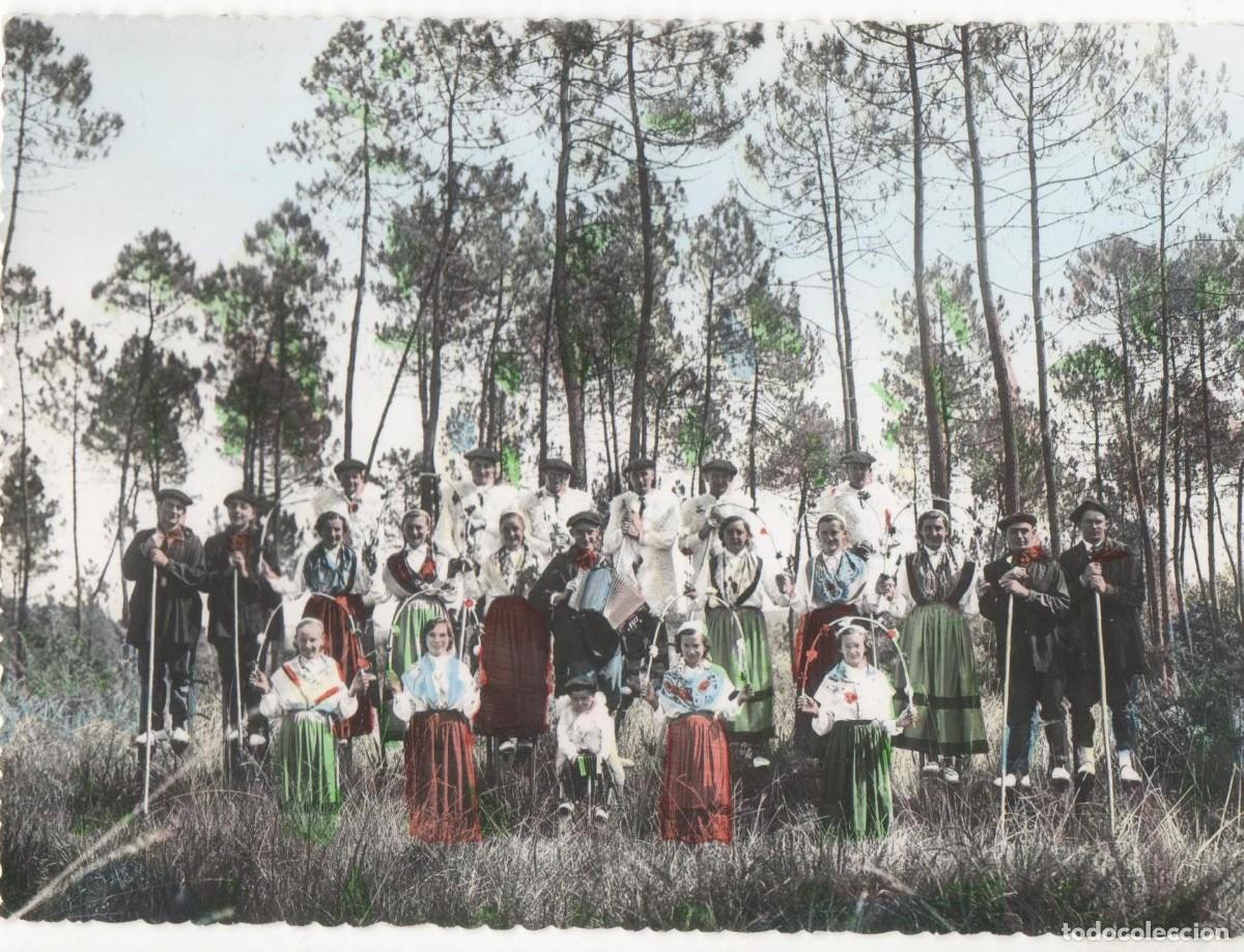 Postales: Francia-Folklore de Landa-sin circular- - Foto 1