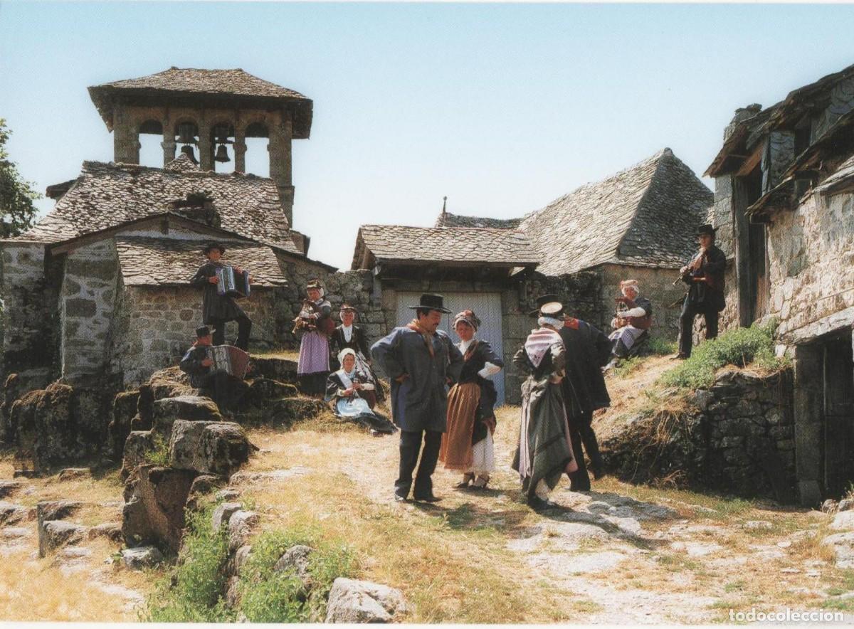 Postales: Francia-Folklore del Macizo Central-sin circular- - Foto 1