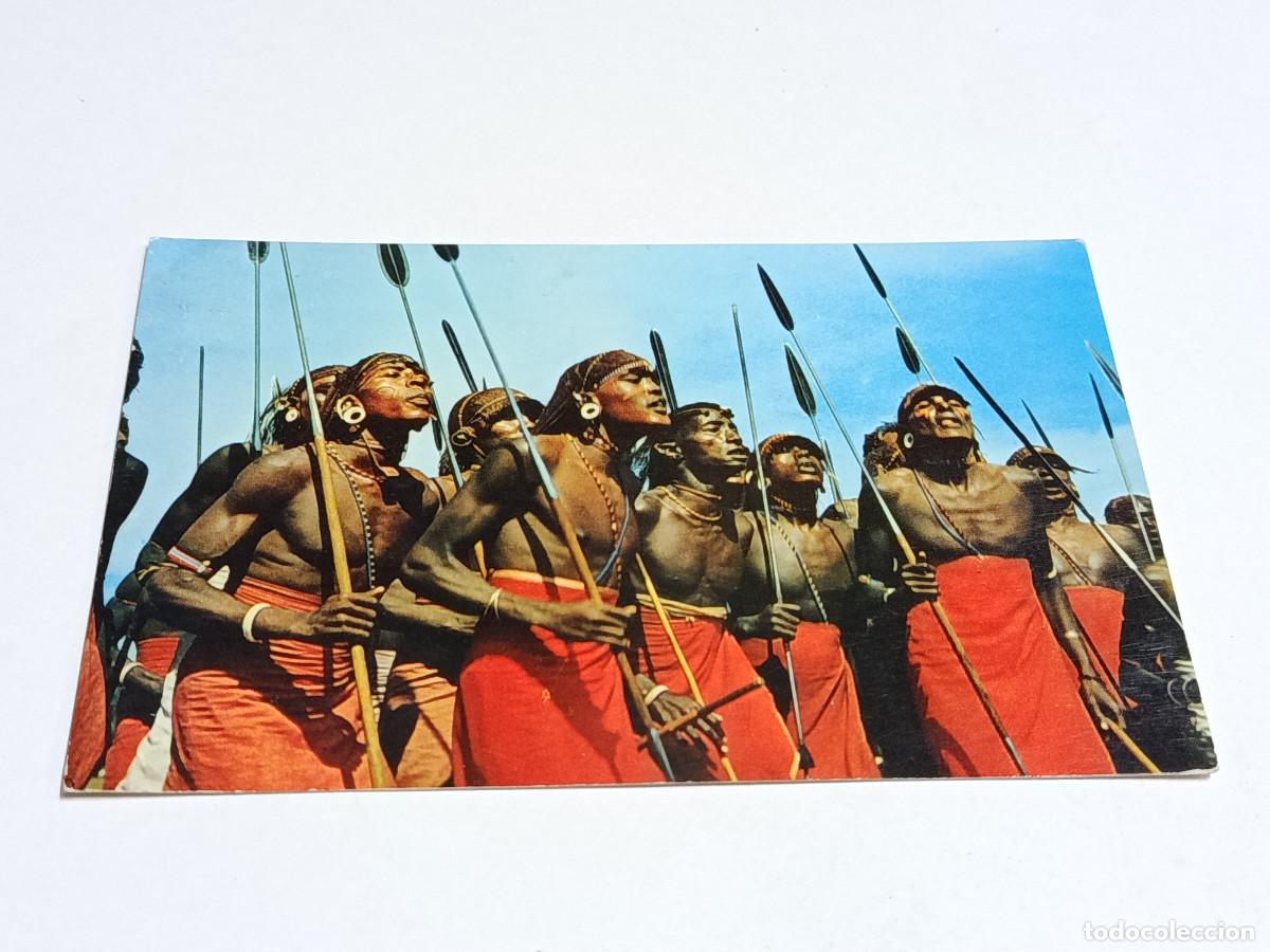 Postales: POSTAL AFRICAN DANCERS - KENIA - Foto 1