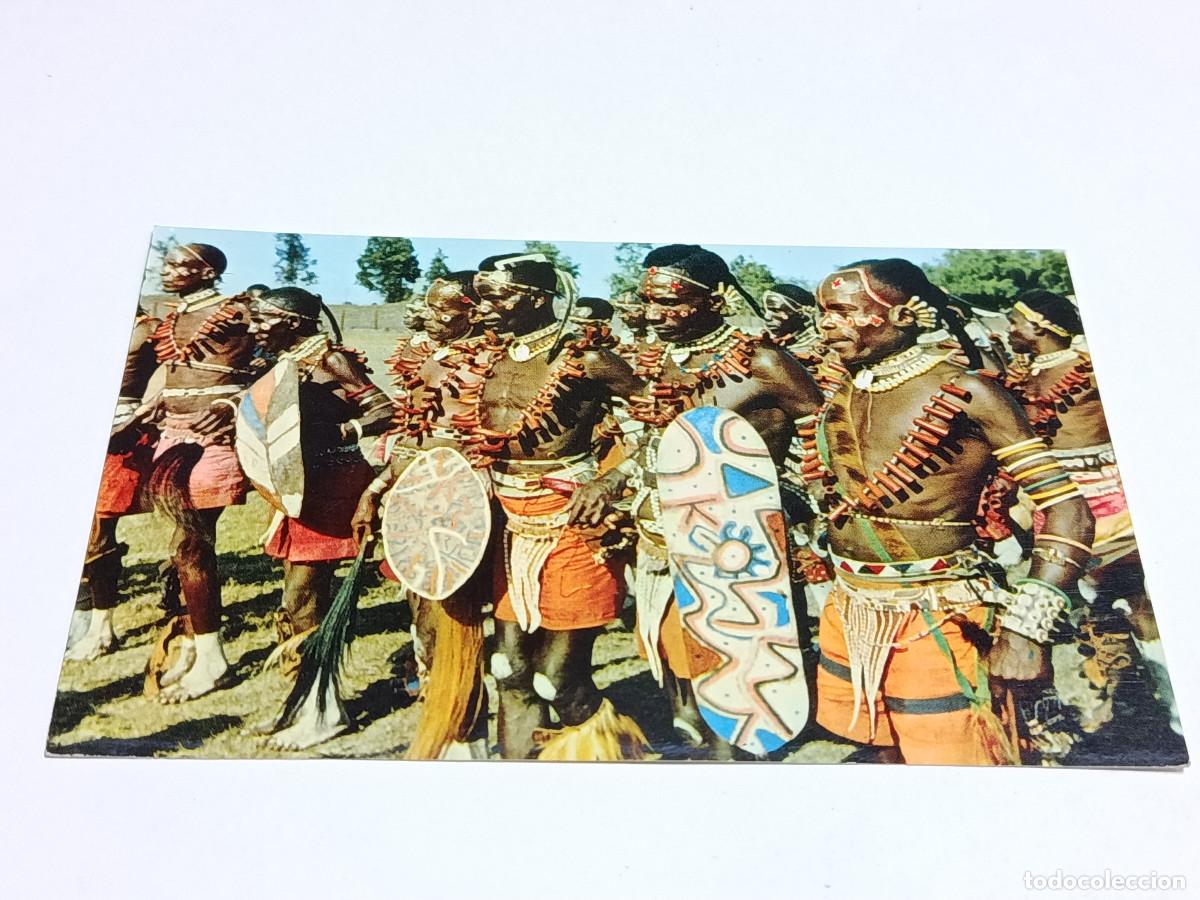 Postales: POSTAL AFRICAN DANCERS - KENIA - Foto 1