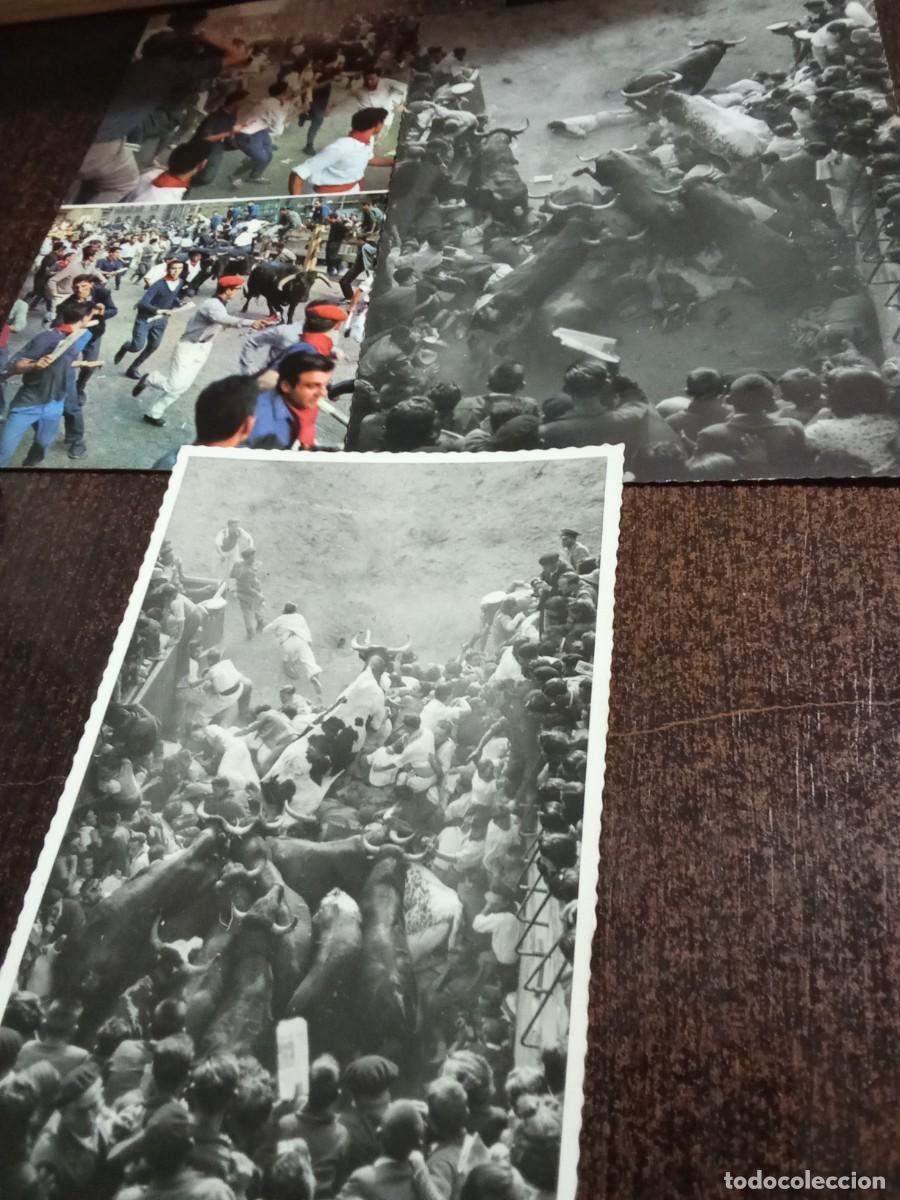 Postales: San Fermines.Fotografia y 2 postales.