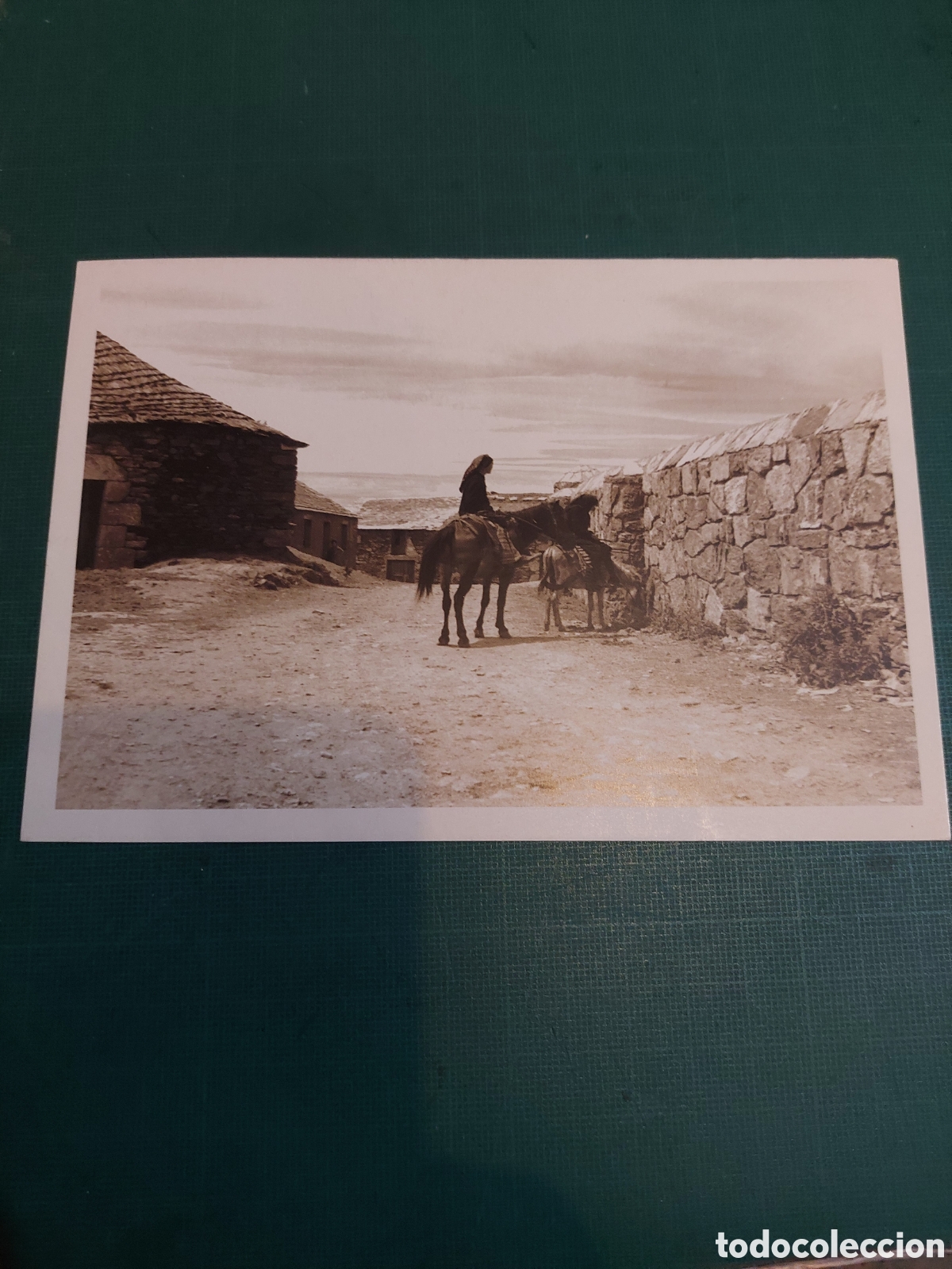 Postales: LUGO O CEBREIRO MULLERES A CABALO ,LUIS RUEDA PALLOZA POSTAL