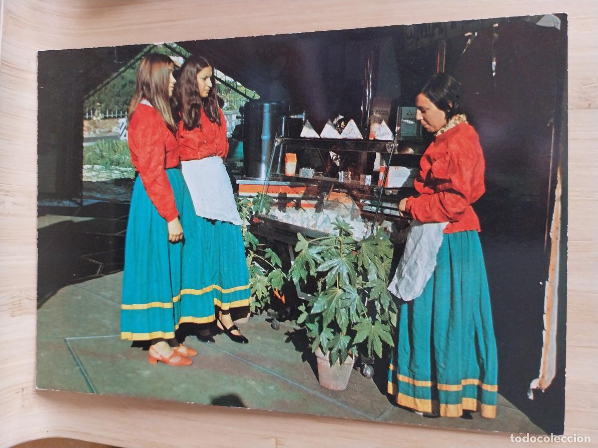 Postales: PIEDIMONTE MATESE FOLKLORE ED RIV TAB J POSTAL SC ORIGINAL MUJERES TRAJE REGIONAL