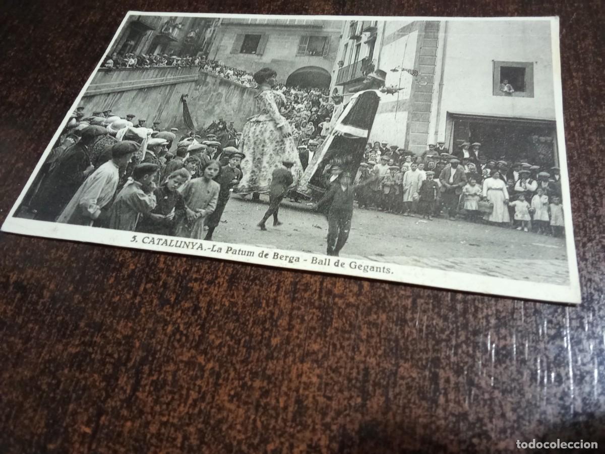 Postais: La Patum de Berga.Ball de Gegants.L.Roisin.