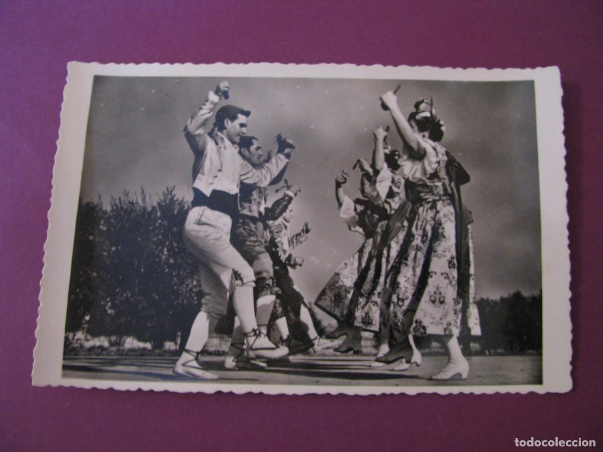 Postales: POSTAL FOTOGRAFICA DE LA SERIE CANCIONES Y DANZAS DE ESPA&Ntilde;A. DE LA SECCION FEMENINA. VALENCIA