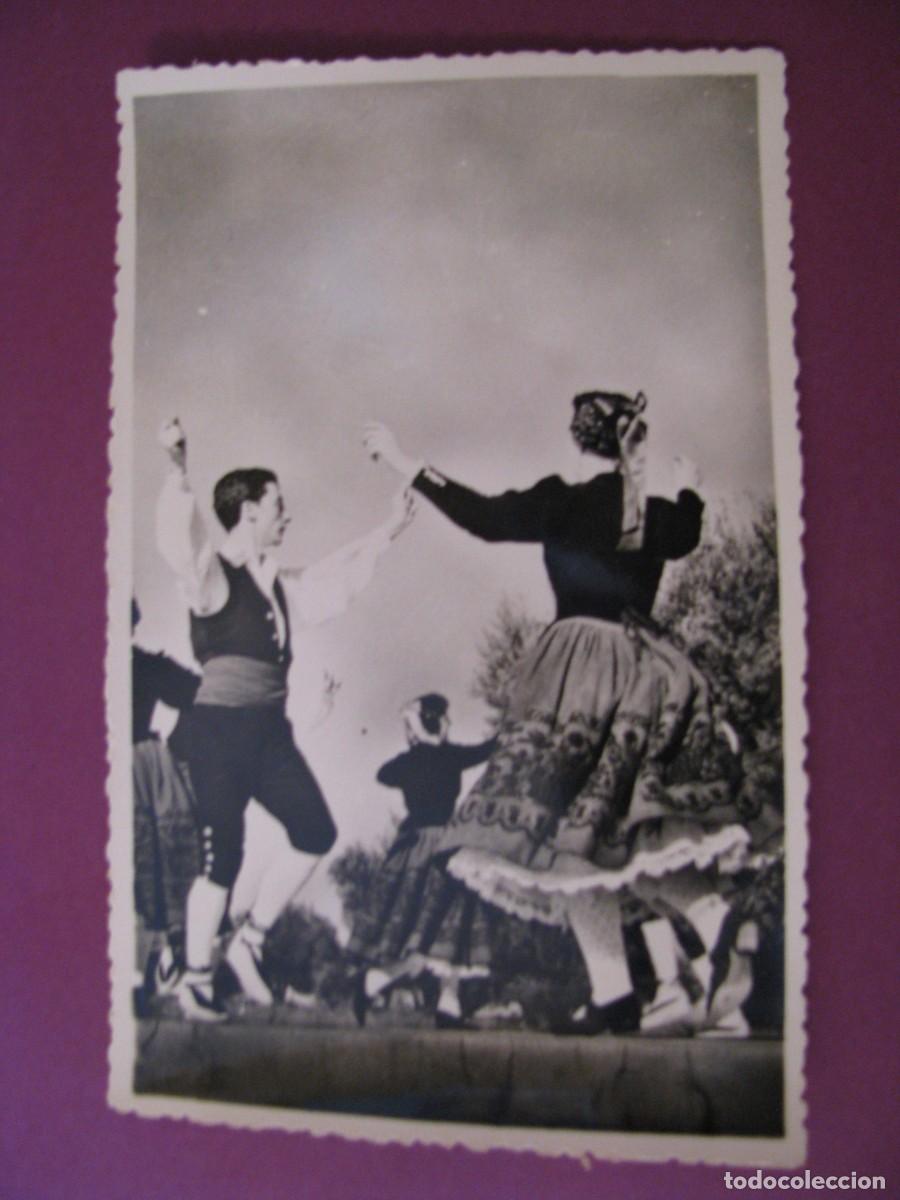 Postales: POSTAL FOTOGRAFICA DE LA SERIE CANCIONES Y DANZAS DE ESPA&Ntilde;A. DE LA SECCION FEMENINA. VALLADOLID