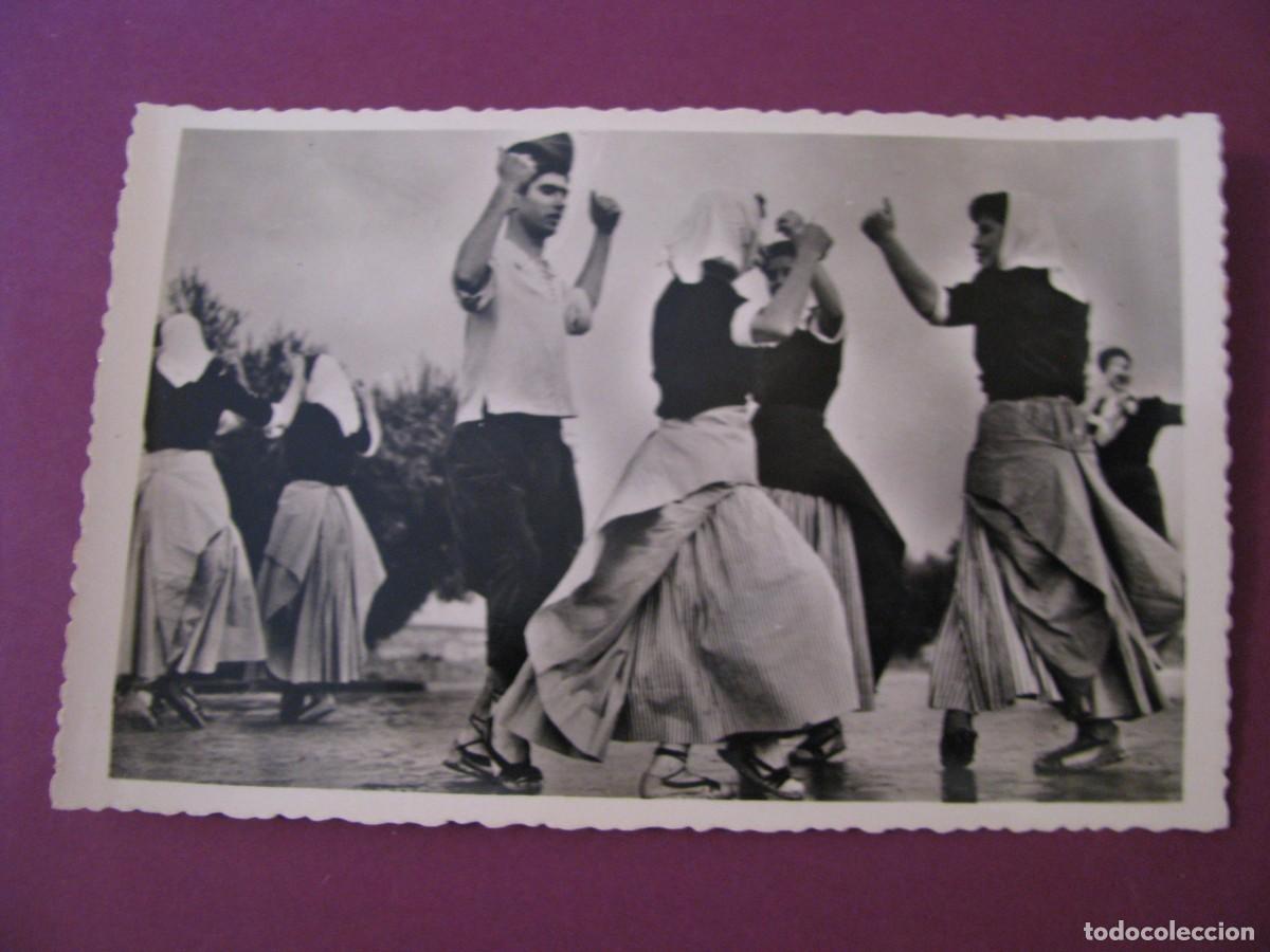 Postales: POSTAL FOTOGRAFICA DE LA SERIE CANCIONES Y DANZAS DE ESPA&Ntilde;A. DE LA SECCION FEMENINA. BARCELONA
