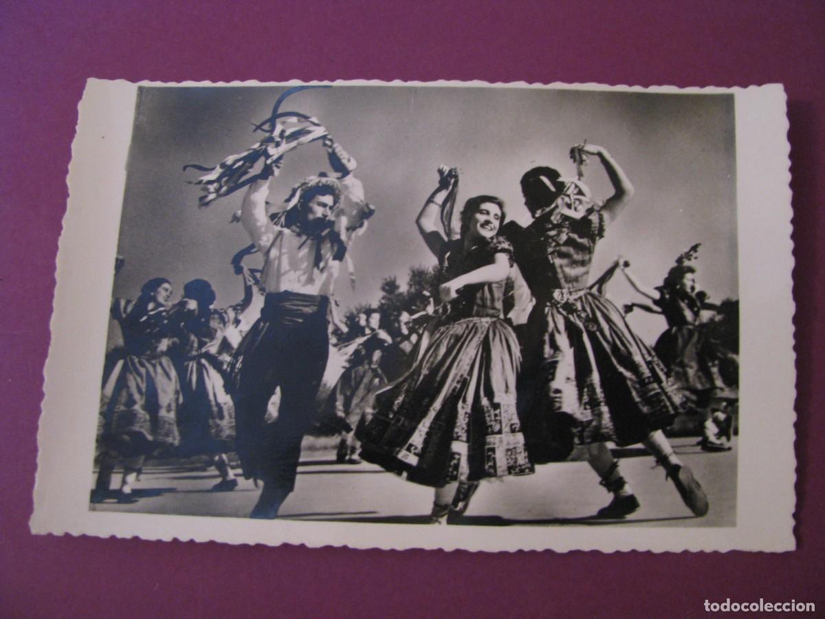 Postales: POSTAL FOTOGRAFICA DE LA SERIE CANCIONES Y DANZAS DE ESPA&Ntilde;A. DE LA SECCION FEMENINA. MALAGA