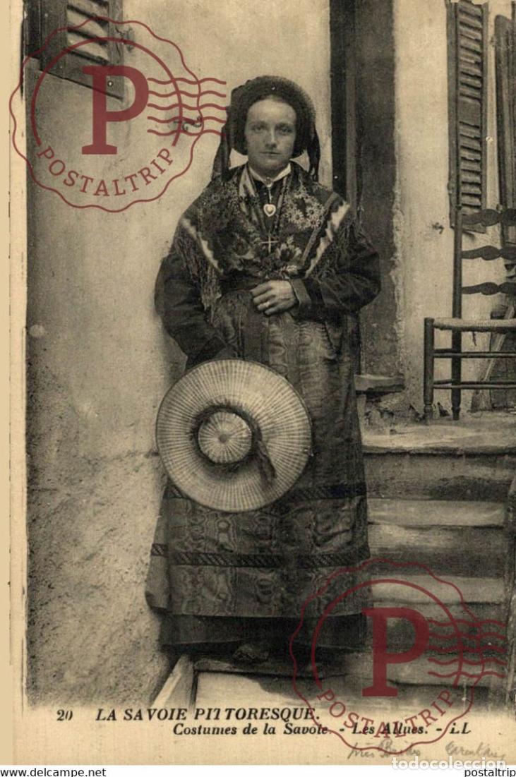 Postales: SAVOIE COSTUMES DE LES ALLUES