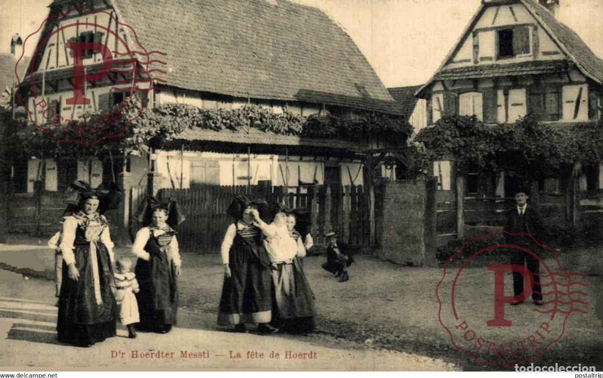 Postales: La f&ecirc;te de Hoerdt - de Hoerdter Messti