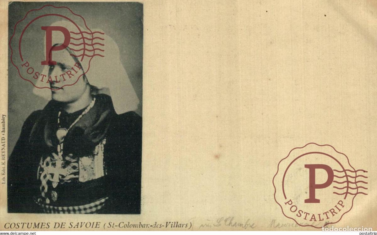 Postales: St Colomban des Villars Costumes de Savoie