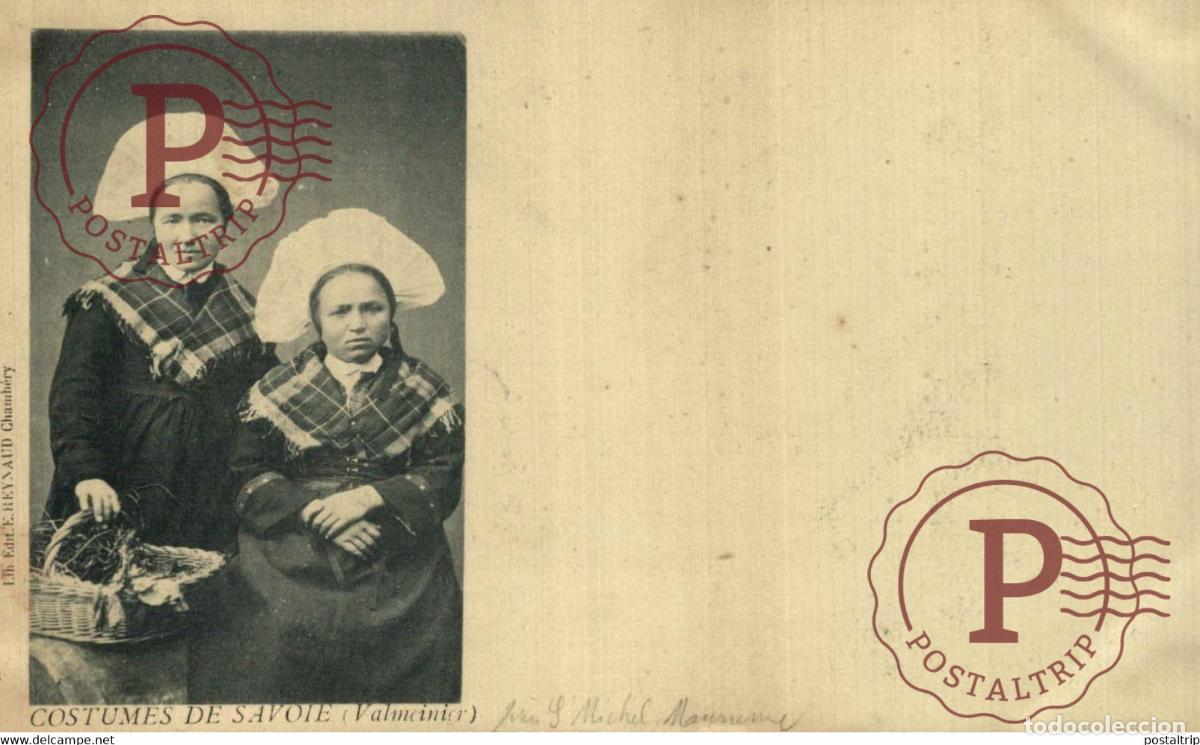 Postales: VALMEINIER Costumes de Savoie