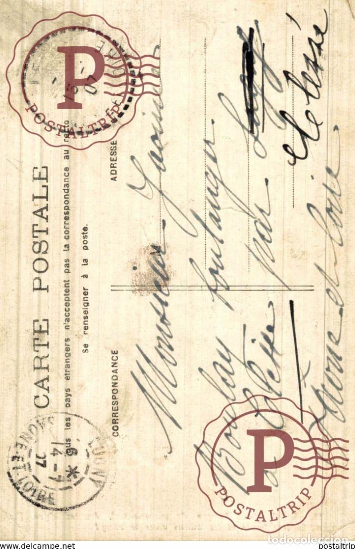 Postales: SERVICE DE NUIT - SACRE BLEU - Foto 2