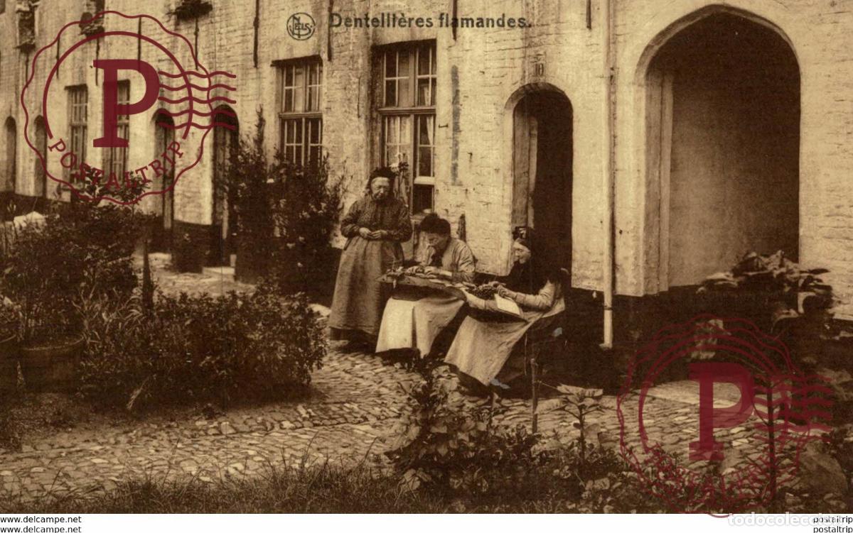 Postales: DENTELLIERES FLAMANDES