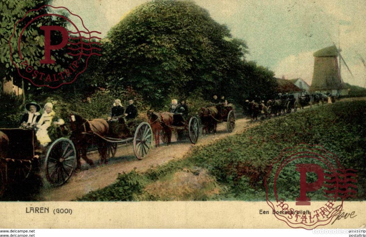 Postales: LAREN GOOI EEN BOERENBRUILOFT