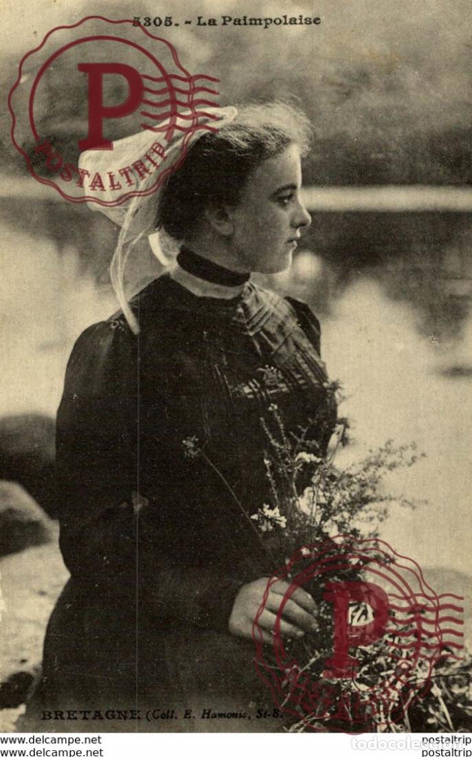Postales: LA PAIMPOLAISE BRETAGNE types Typen Bretagne Gro&szlig;britannien Brittany