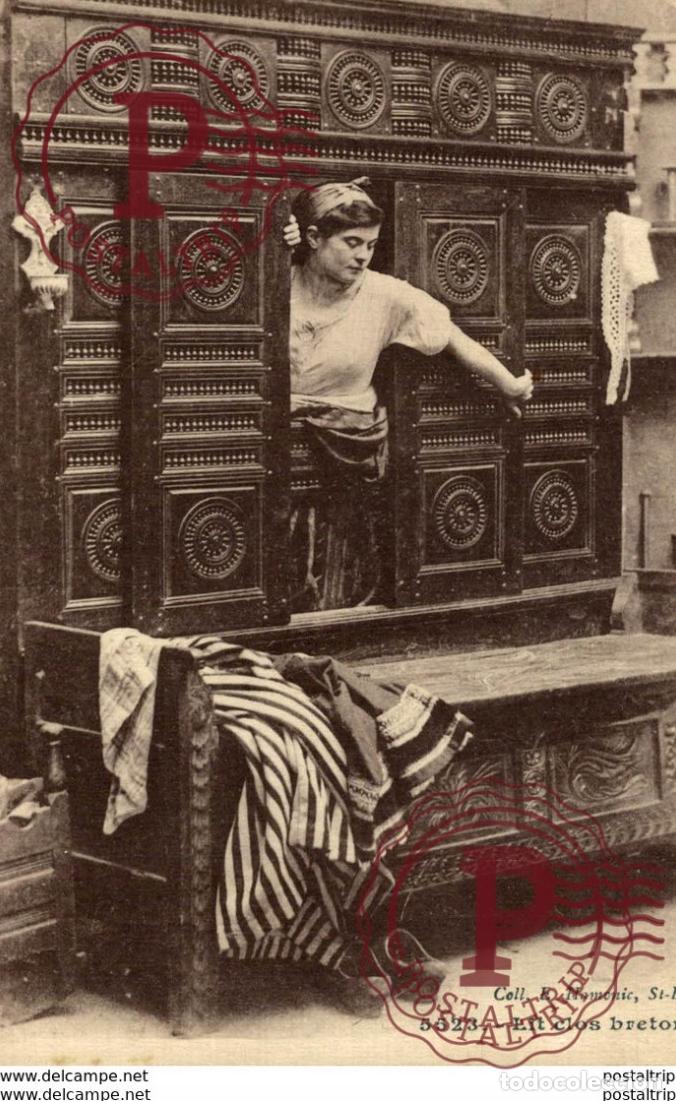 Postales: LIT CLOS BRETONS types Typen Bretagne Gro&szlig;britannien Brittany