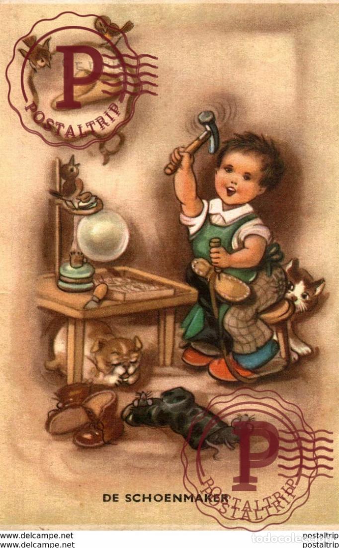 Cartoline: ZAPATERO SHOEMAKER KLOMPMAKER DE SCHOENMAKER