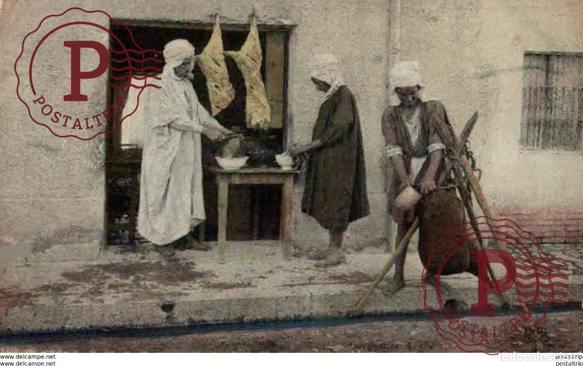 Cartoline: ESCENAS Y TIPOS. GARGOTIER ARABE
