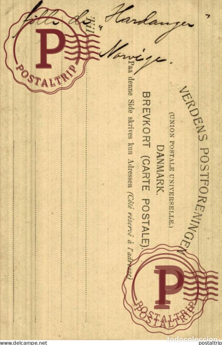 Postales: DINAMARCA. DENMARK. Eneberettiget - Foto 2