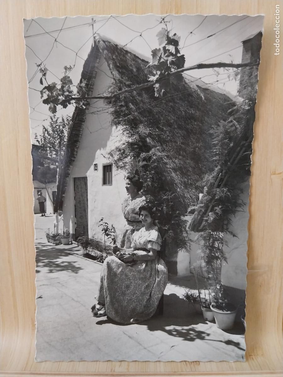 Postales: BARRACA VALENCIA ED GARRABELLA 80 ESCRITA BN ANIMADA