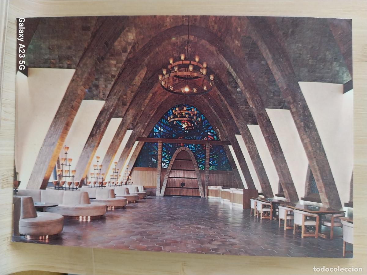 Postales: CODORNIU SALA RECEPCION PUIG CADAFALCH POSTAL SC ORIGINAL A&Ntilde;O 1976 ***