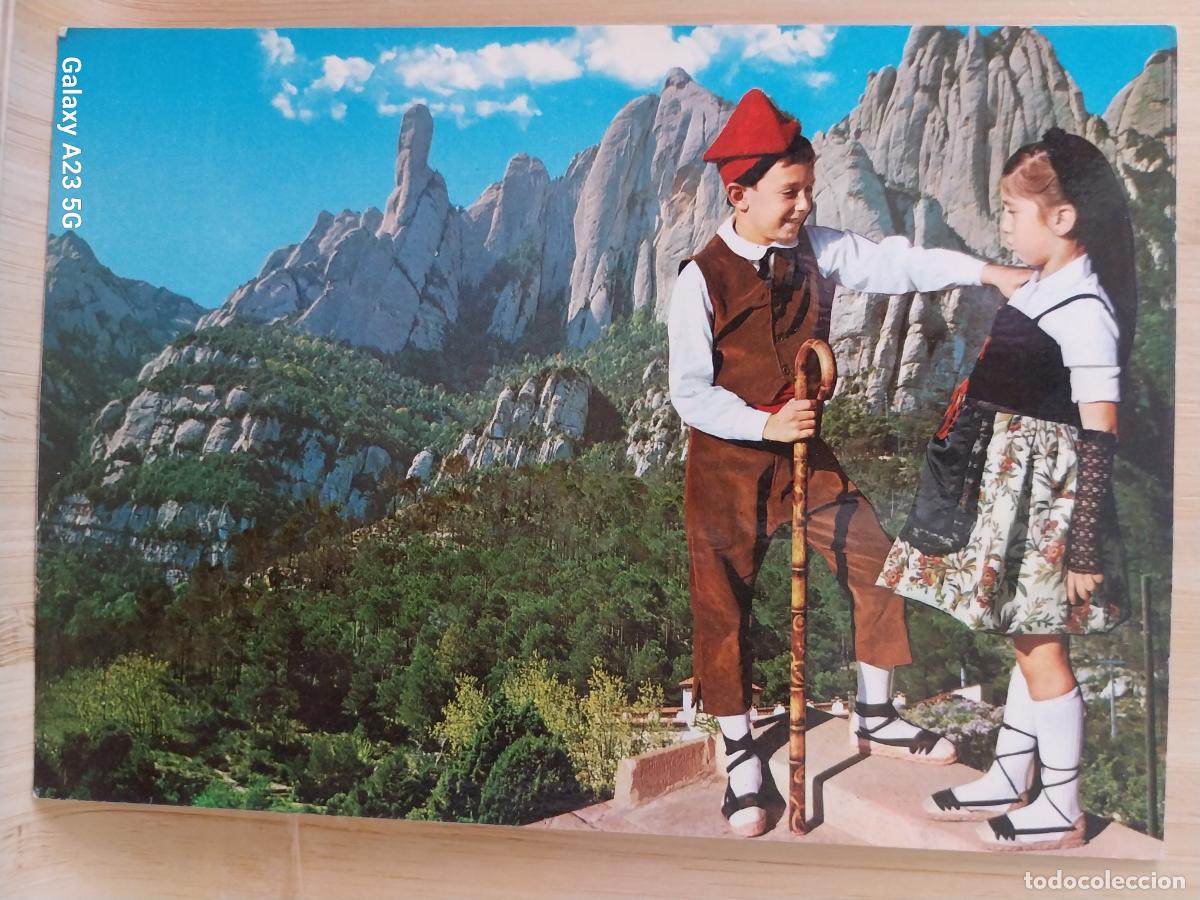Postales: CATALU&Ntilde;A T&Iacute;PICA ED PERLA 4686 SC ORIGINAL NI&Ntilde;OS EN TRAJE REGIONAL