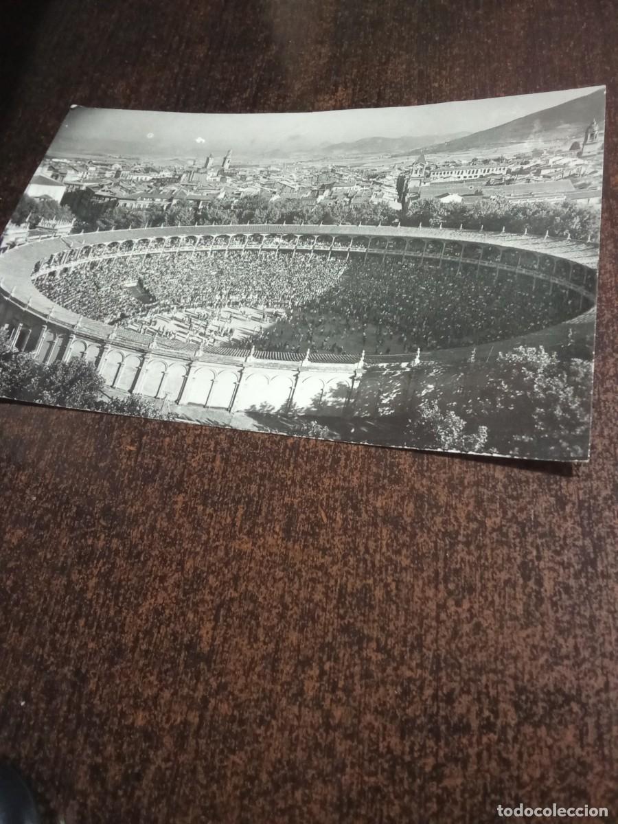 Postales: Pamplona.Plaza de Toros, dia de encierro.