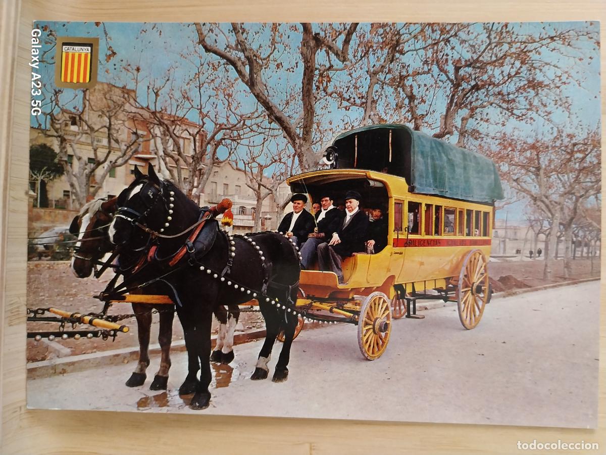 Postales: DILIGENCIA BARCELONA IGUALADA ED FISA 696 SC ORIGINAL