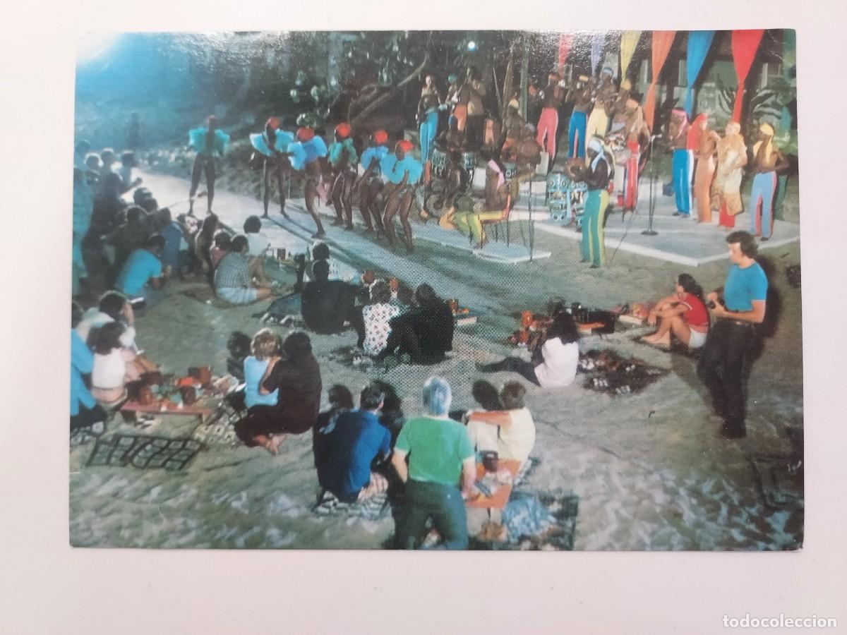 Postales: POSTAL FIESTA EN LA PLAYA KAWAMA, VARADERO, CUBA. ESCRITA