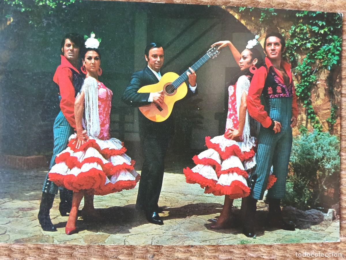 Postales: BAILAORES - FLAMENCO - BAILE ESPA&Ntilde;OL LOS FLAMENCOS