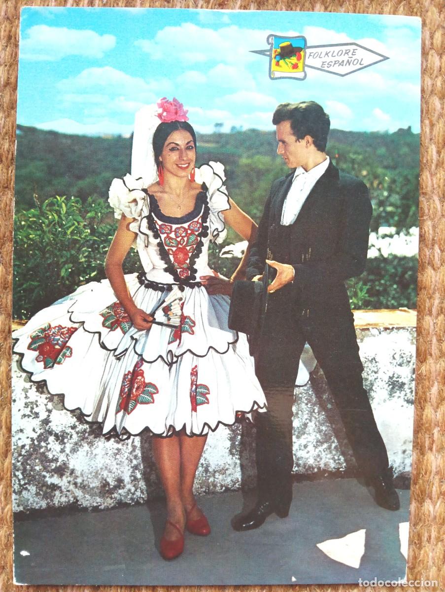 Postales: BAILAORES - FLAMENCO - BAILE ESPA&Ntilde;OL - folklore espa&ntilde;ol - ED. PERGAMINO