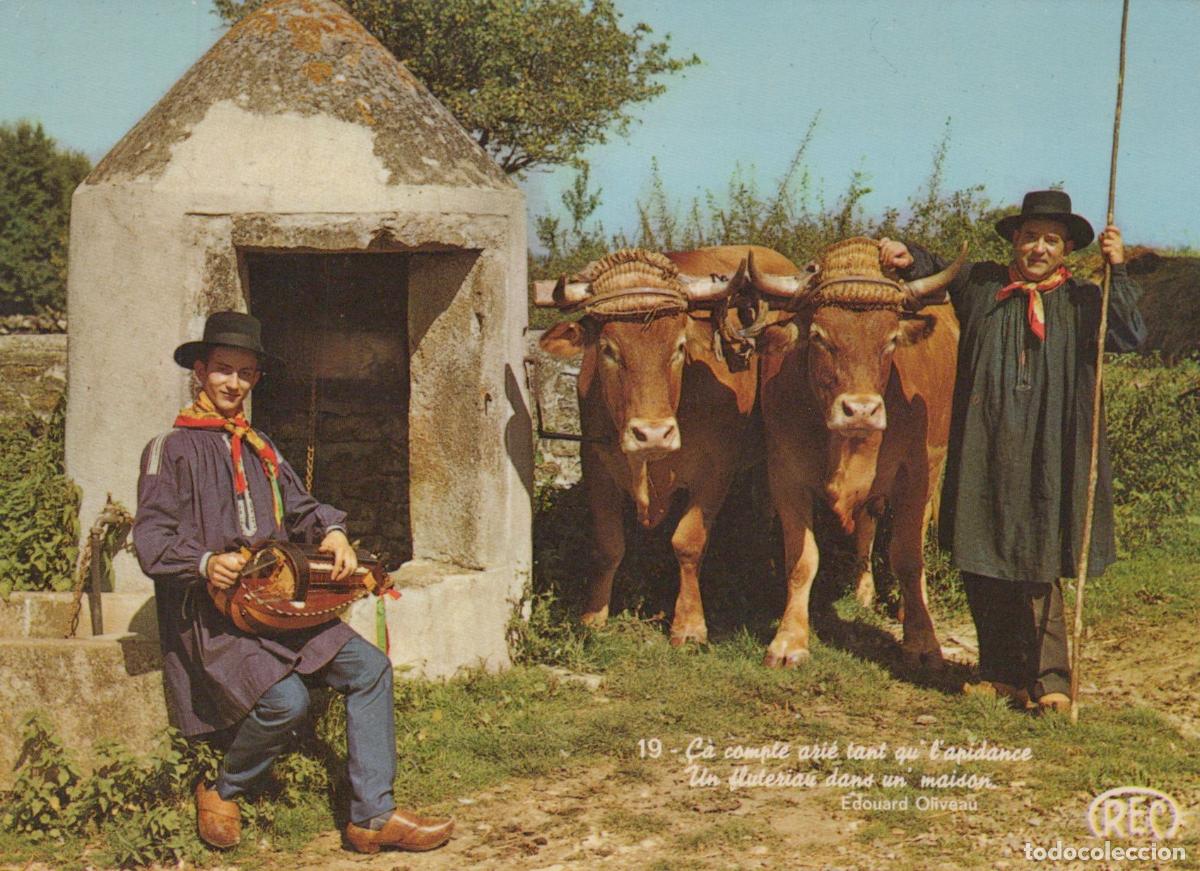 Postales: France Chateauroux Sc&egrave;ne Rurale Folklorique *YAE952