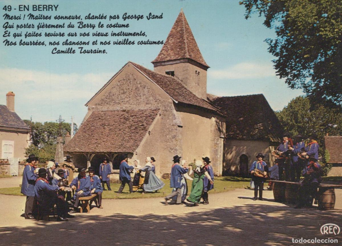 Postales: France Nohant Groupe Folklorique les G&acirc;s du Berry *YAE641
