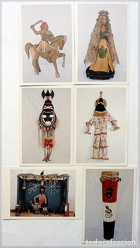 Postales: 6 POSTALES DE ARTE &Eacute;TNICO AFRICANO: ESPIRITISMO, SANTER&Iacute;A Y VUD&Uacute; -FUNDACI&Oacute;N GRANELL- DESCATALOGADAS