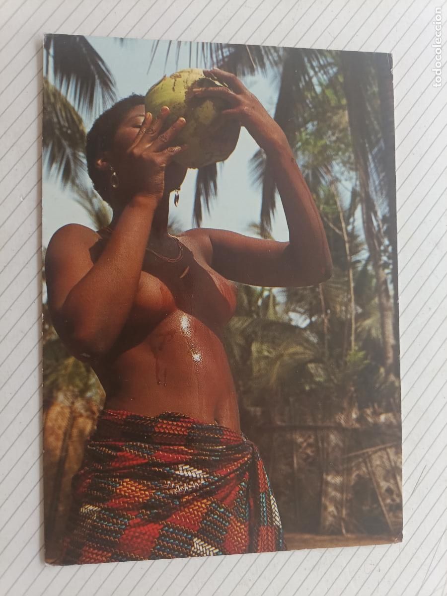 Postales: Togo, postal escrita