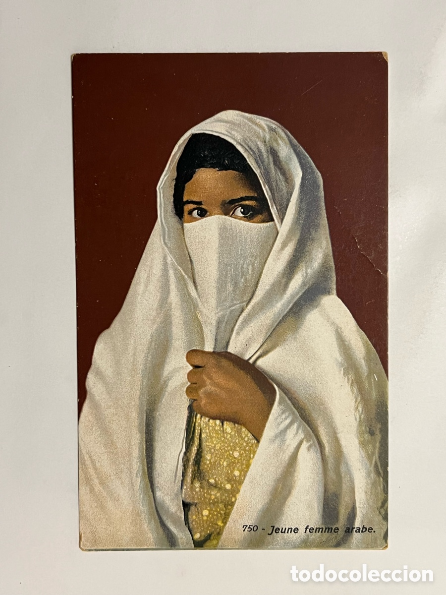 Postales: Postal No. 750 Jeune femme arabe. Edic., Lehnert & Landrock (h.1910?) S/C