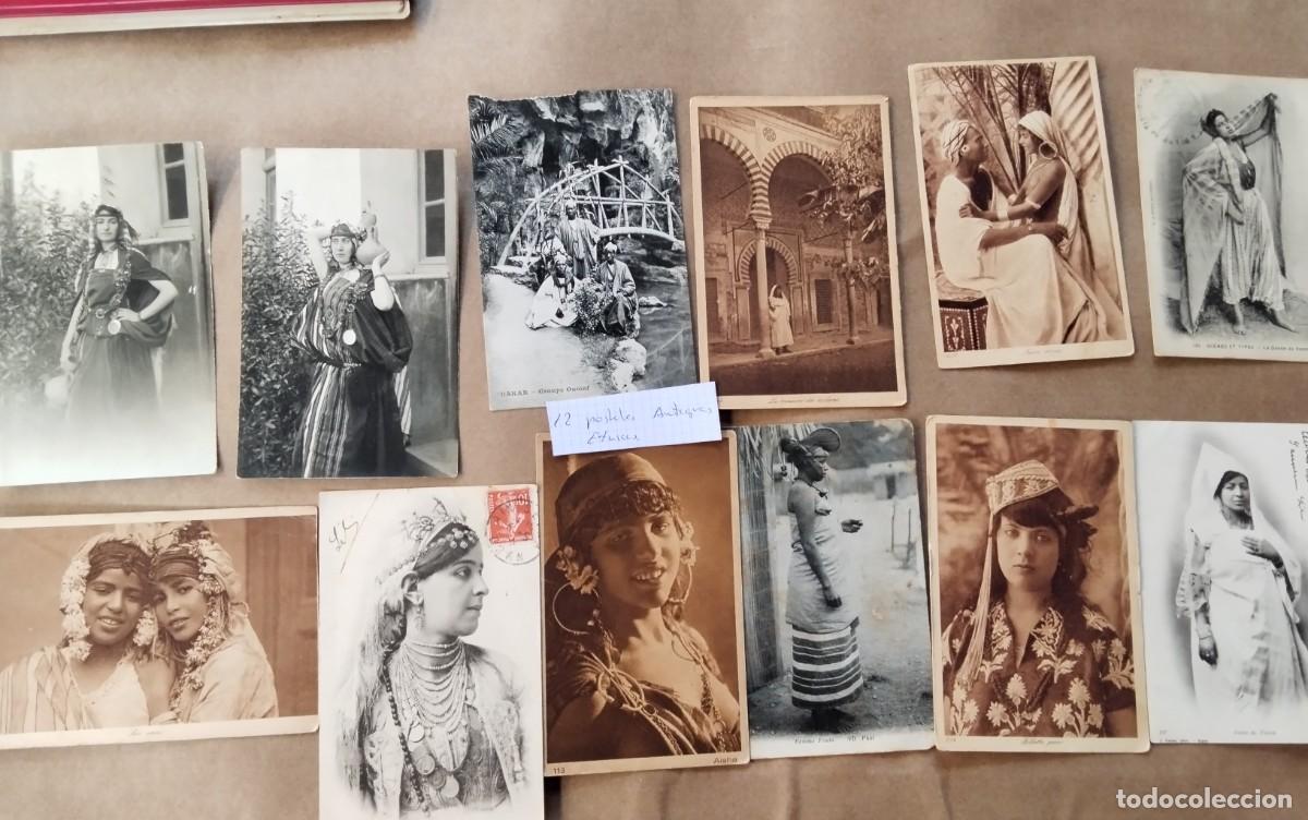 Postales: 12 POSTALES TEMA ETNICO , VER COMPOSICION
