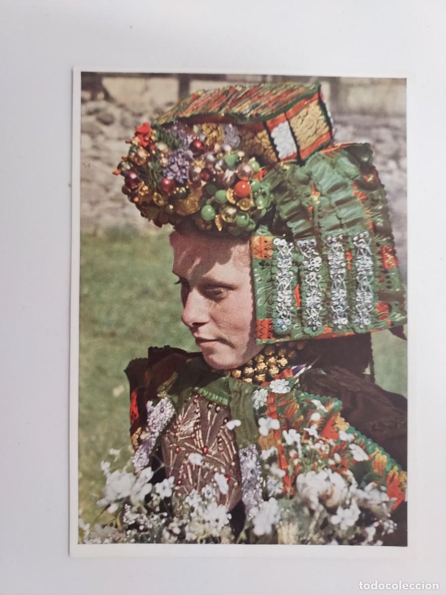 Postales: POSTAL Schw&auml;lmer Braut (novia con traje tradicional regi&oacute;n de Schwalm, en Hesse, Alemania. Escrita