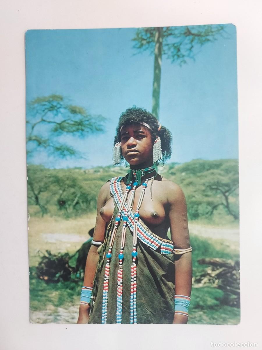 Postales: POSTAL YOUNG GALLA GIRL. SIDAMO. MUJER JOVEN ETIOPIA, GALLA OROMO. S/C