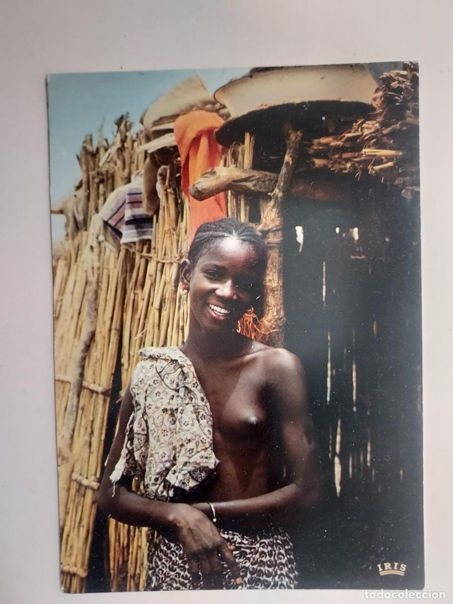 Postales: POSTAL SENEGAL. MUJER JOVEN. UN GRACIEUX SOURIRE. GRACIOSA SONRISA. SIN CIRCULAR