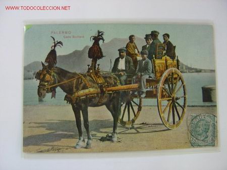 Postales: PALERMO CARRO SICILIANO - Foto 1