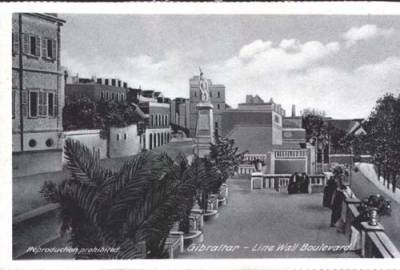 Postales: Gibraltar - Line Wall Boulevard. - Foto 1