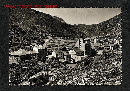 Postales: Postal d' ANDORRA: Andorra la Vella (Claverol num.909)