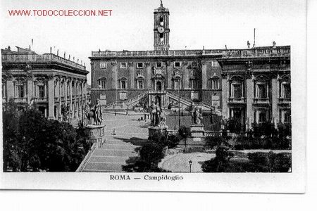 Postales: 7-2ay12. Postal Roma. Campidoglio - Foto 1