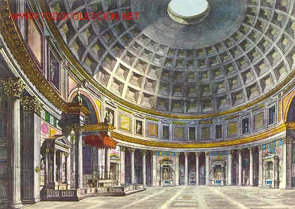 Postales: ROMA, INTERNO DEL PANTEON,284. - Foto 1